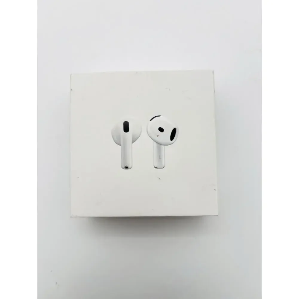 Apple AirPods 4th Generation. BOX ONLY. A3058 A3050 A3053 White